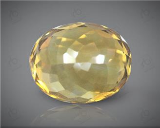 Yellow Citrine Natural Certified  9.75CTS-8514
